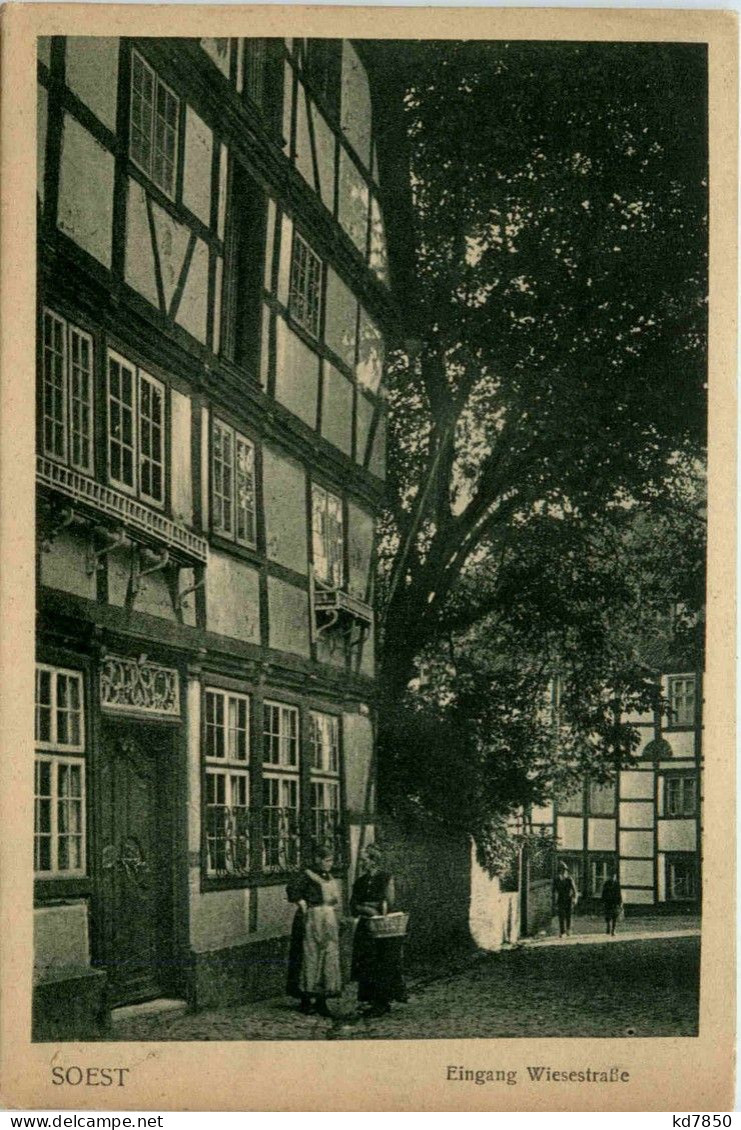 Soest - Eingang Wiesenstrasse - Soest