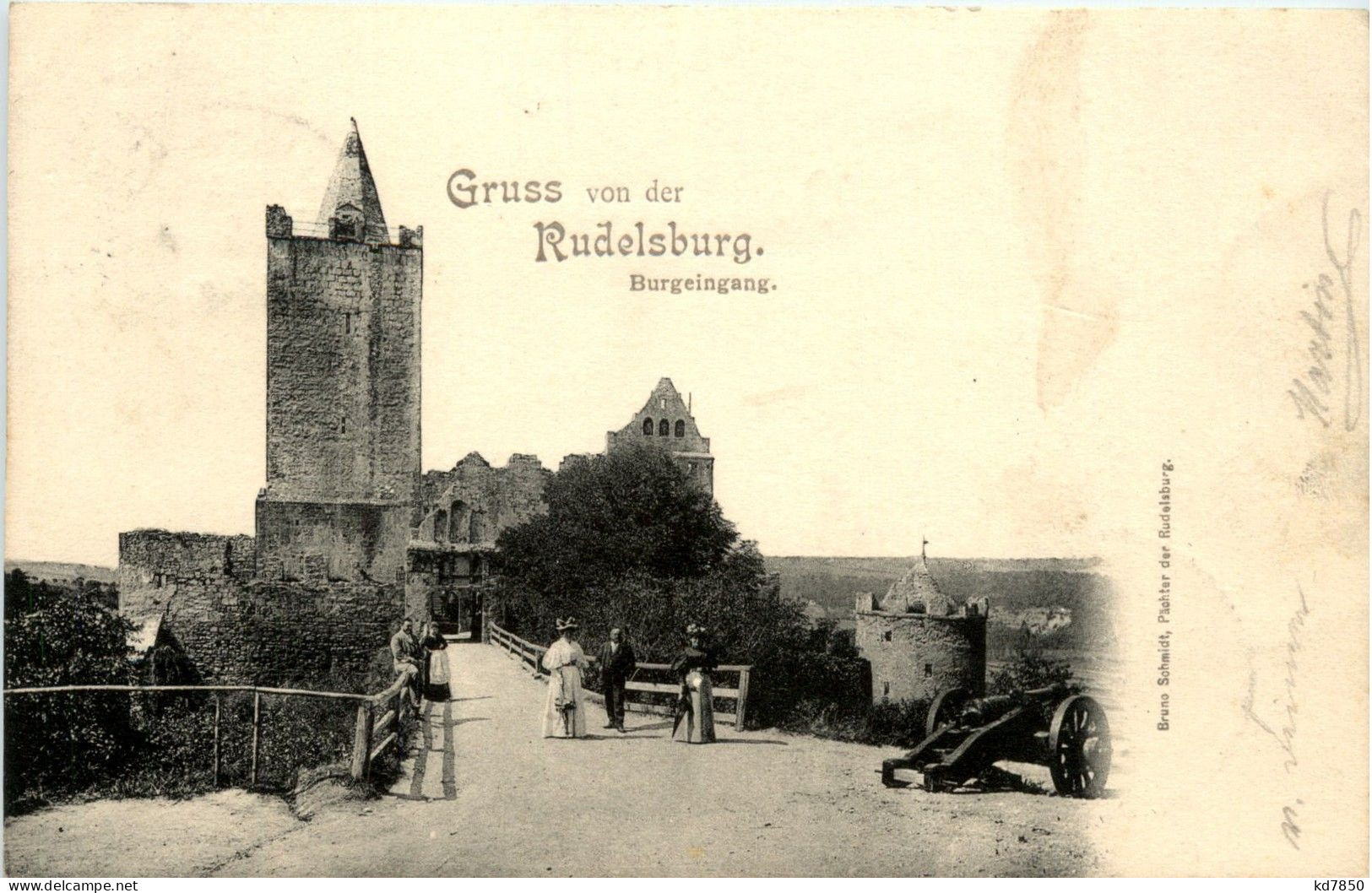 Gruss Von Der Rudelsburg - Bad Koesen