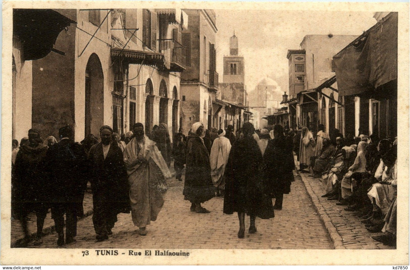 Rue El Halfaouine Tunis - Tunesien