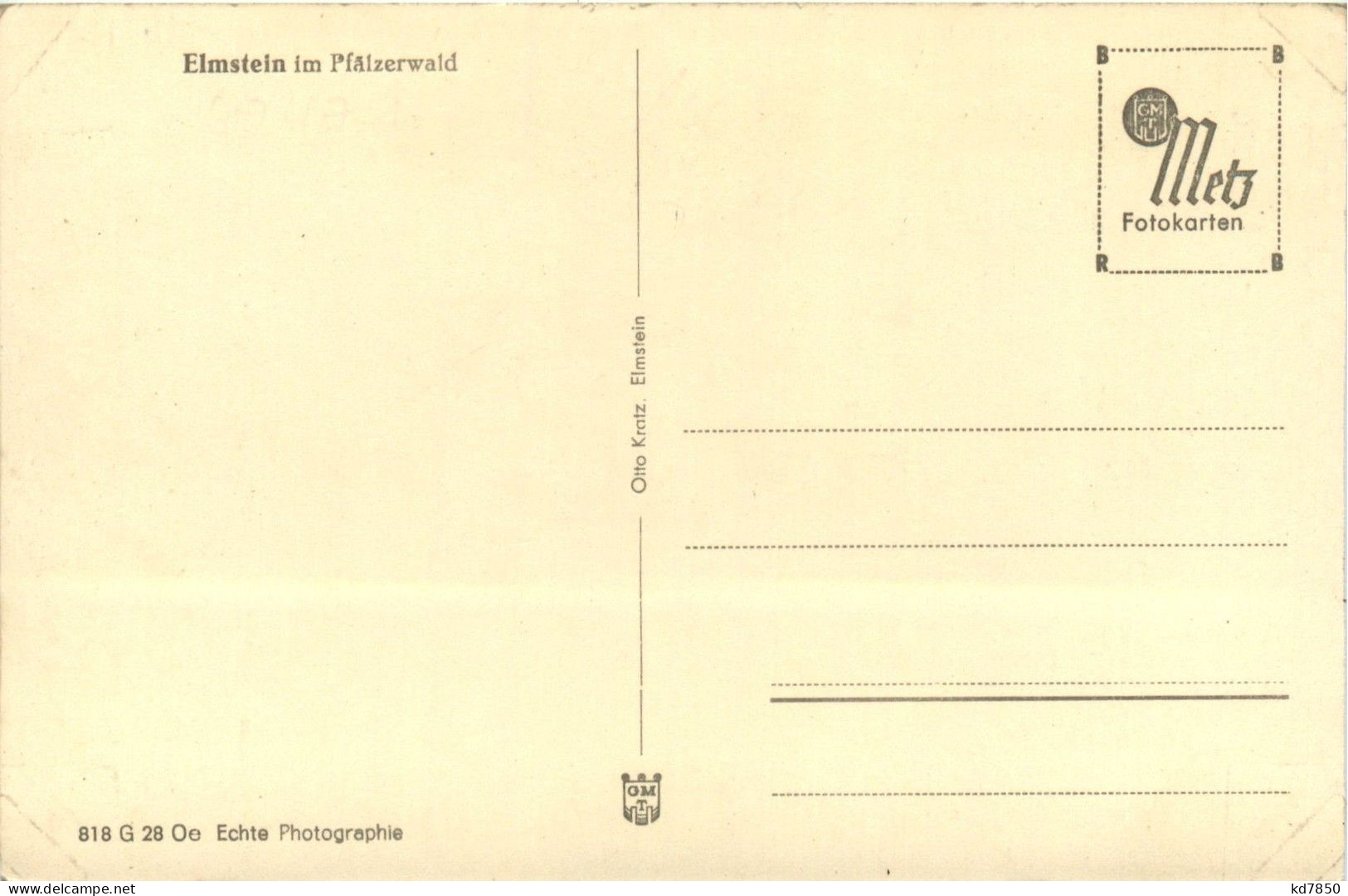 Elmstein - Bad Duerkheim