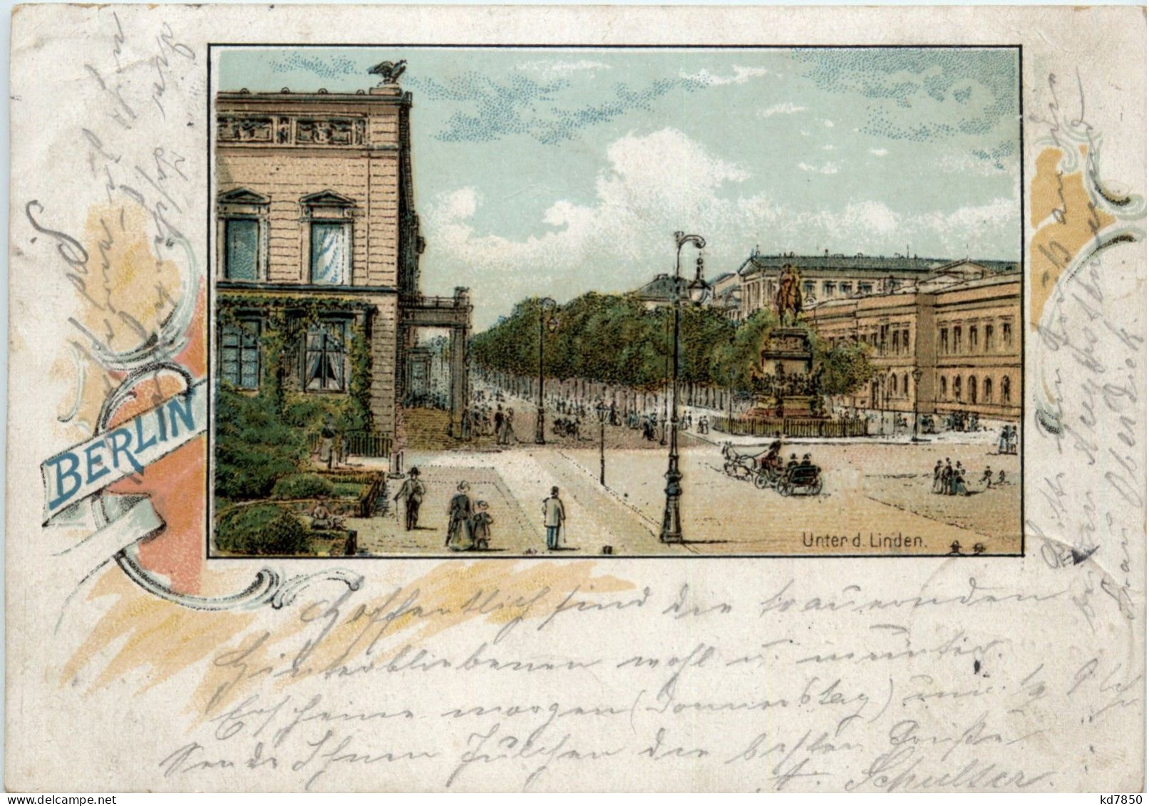 Berlin - Litho - Sonstige & Ohne Zuordnung