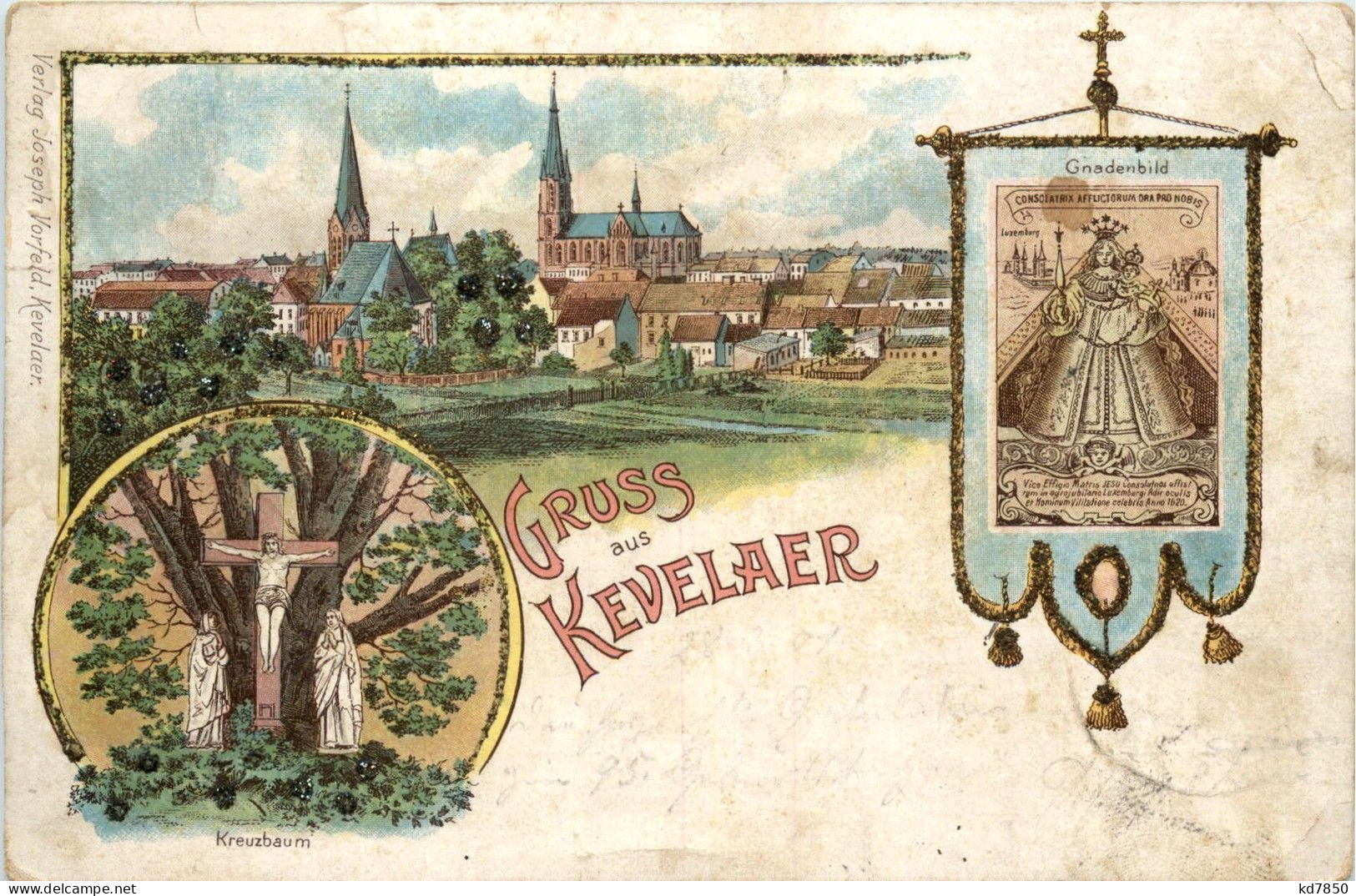 Gruss Aus Kevelaer - Litho - Kevelaer