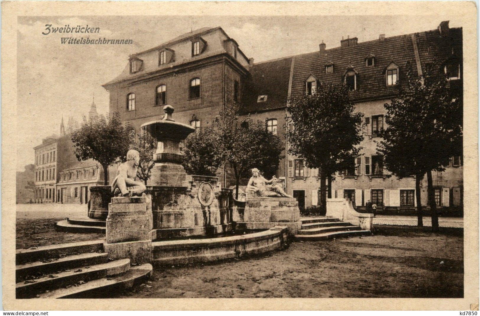 Zweibrücken - Wittelsbachbrunnen - Zweibrücken