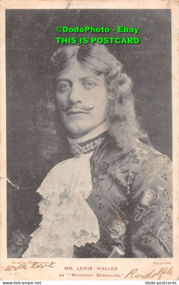 R419689 Mr. Lewis Waller As Monsieur Beaucaire. London Stereoscopic. Davidson Br - Other & Unclassified