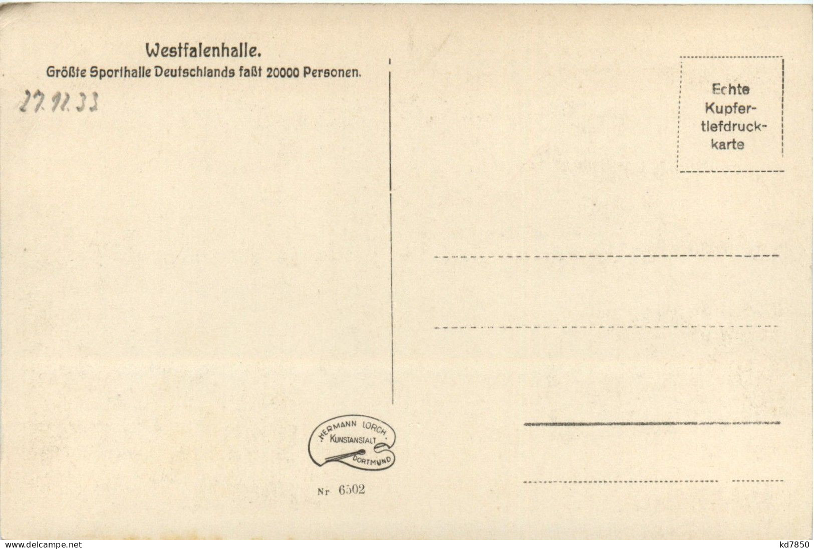 Dortmund - Westfalenhalle - Dortmund