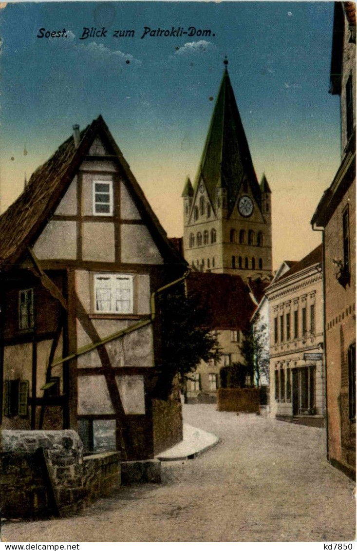 Soest - Blick Zum Patrokli Dom - Soest