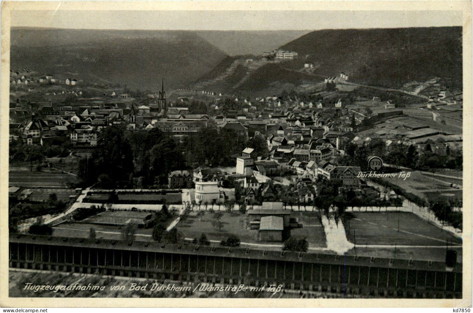 Bad Dürkheim - Flugzeugaufnahme - Bad Duerkheim