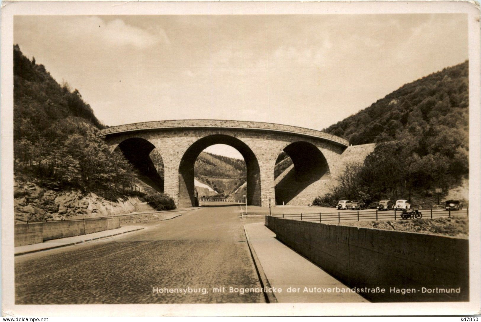 Hohensyburg Mit Bogenbrücke - Dortmund