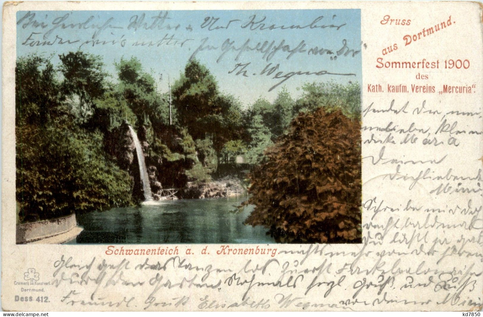 Gruss Aus Dortmund - Sommerfest 1900 - Dortmund