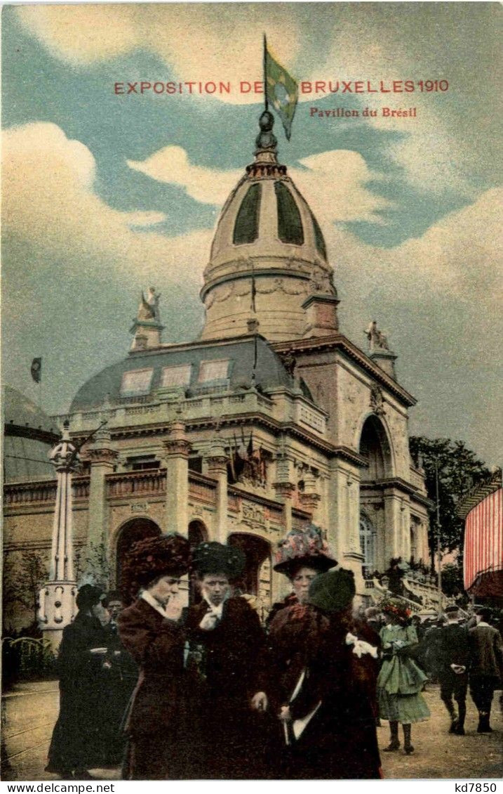 Exposition Universelle De Bruxelles 1910 - Pavillon Du Brasil - Universal Exhibitions