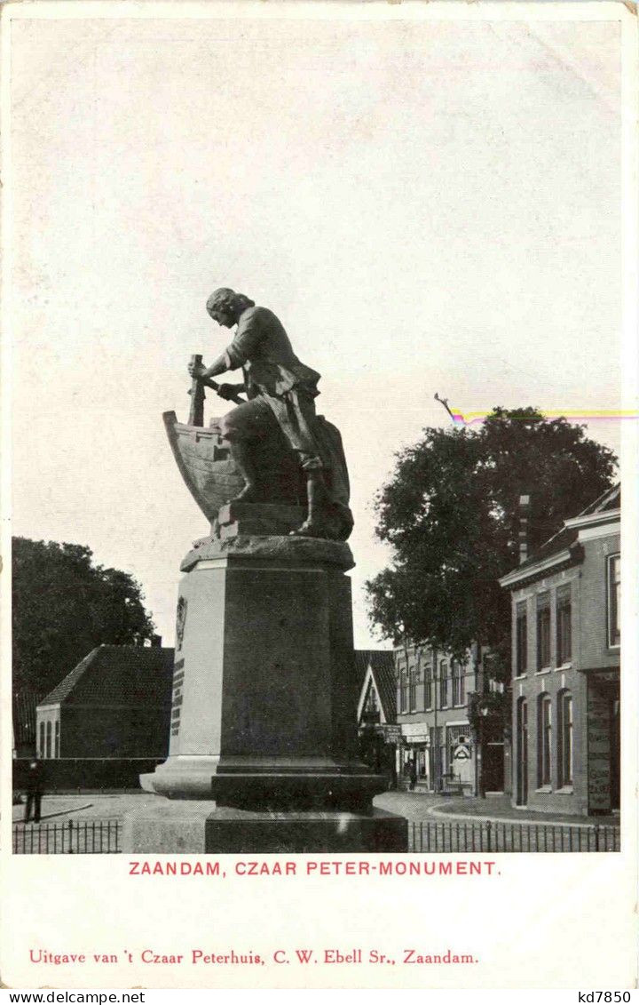 Zaandam - Czaar Perter Monument - Zaandam