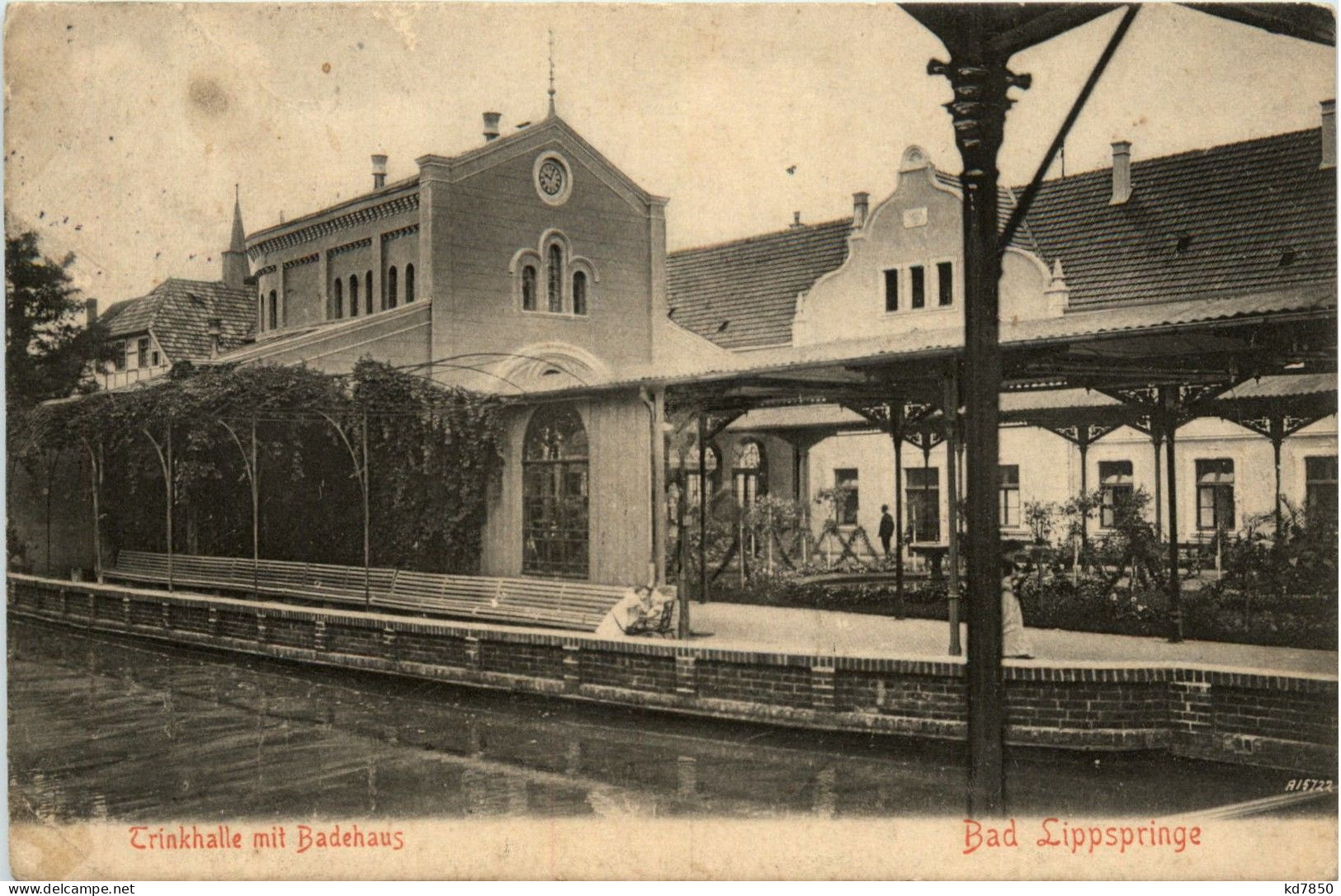 Bad Lippspringe - Trinkhalle Mit Badehaus - Bad Lippspringe