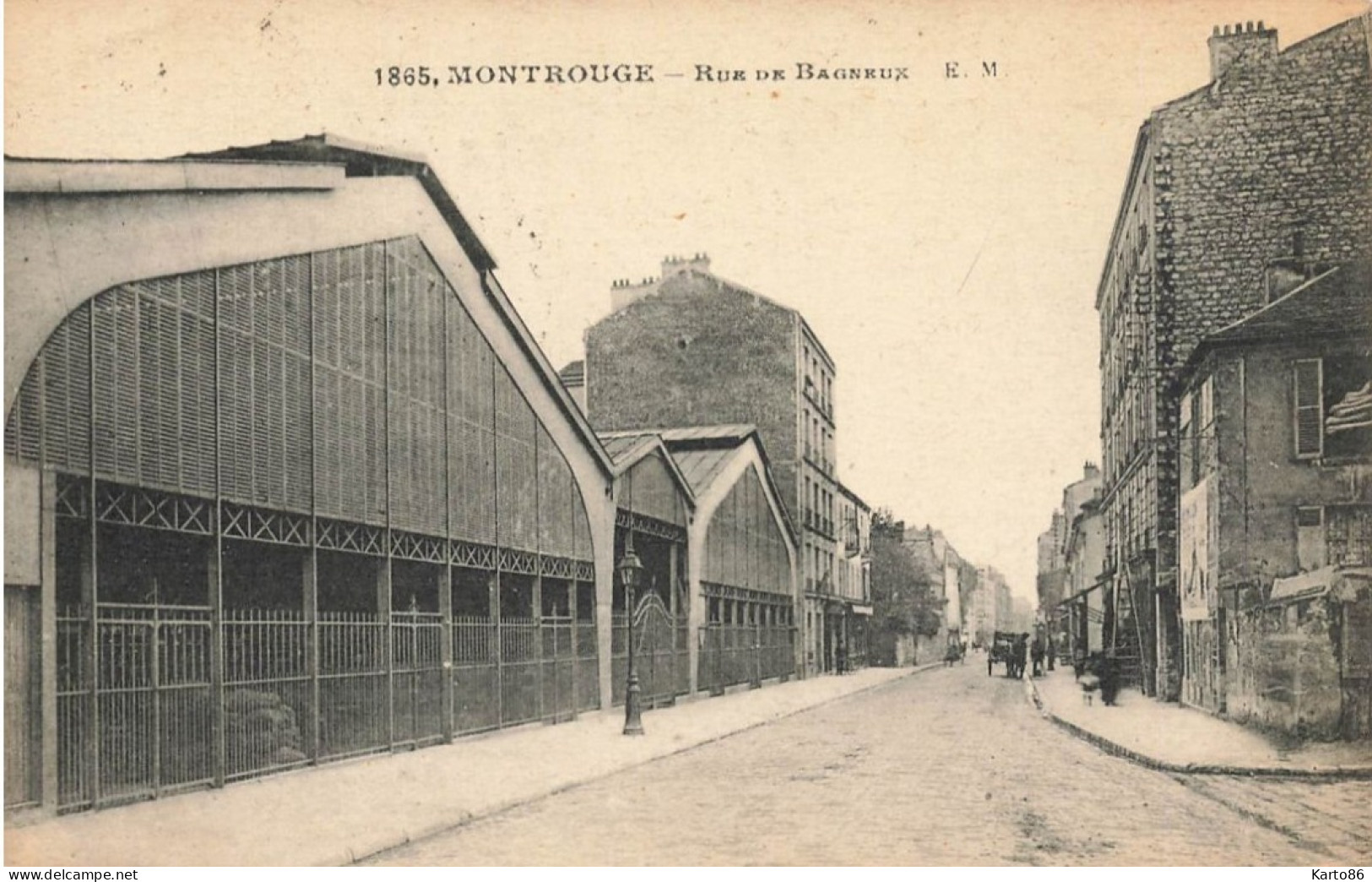 Montrouge * La Rue De Bagneux * Les Halles - Montrouge