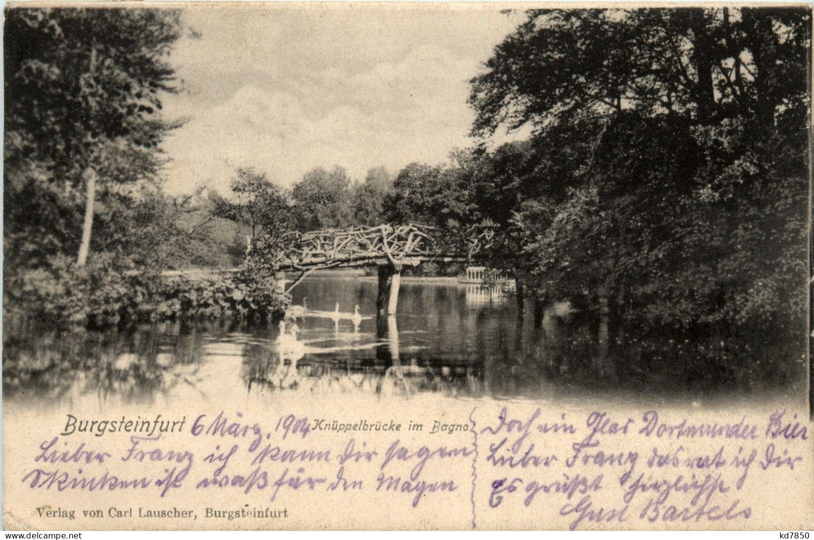 Burgsteinfurt - Knüppelbrücke Im Bagna - Steinfurt
