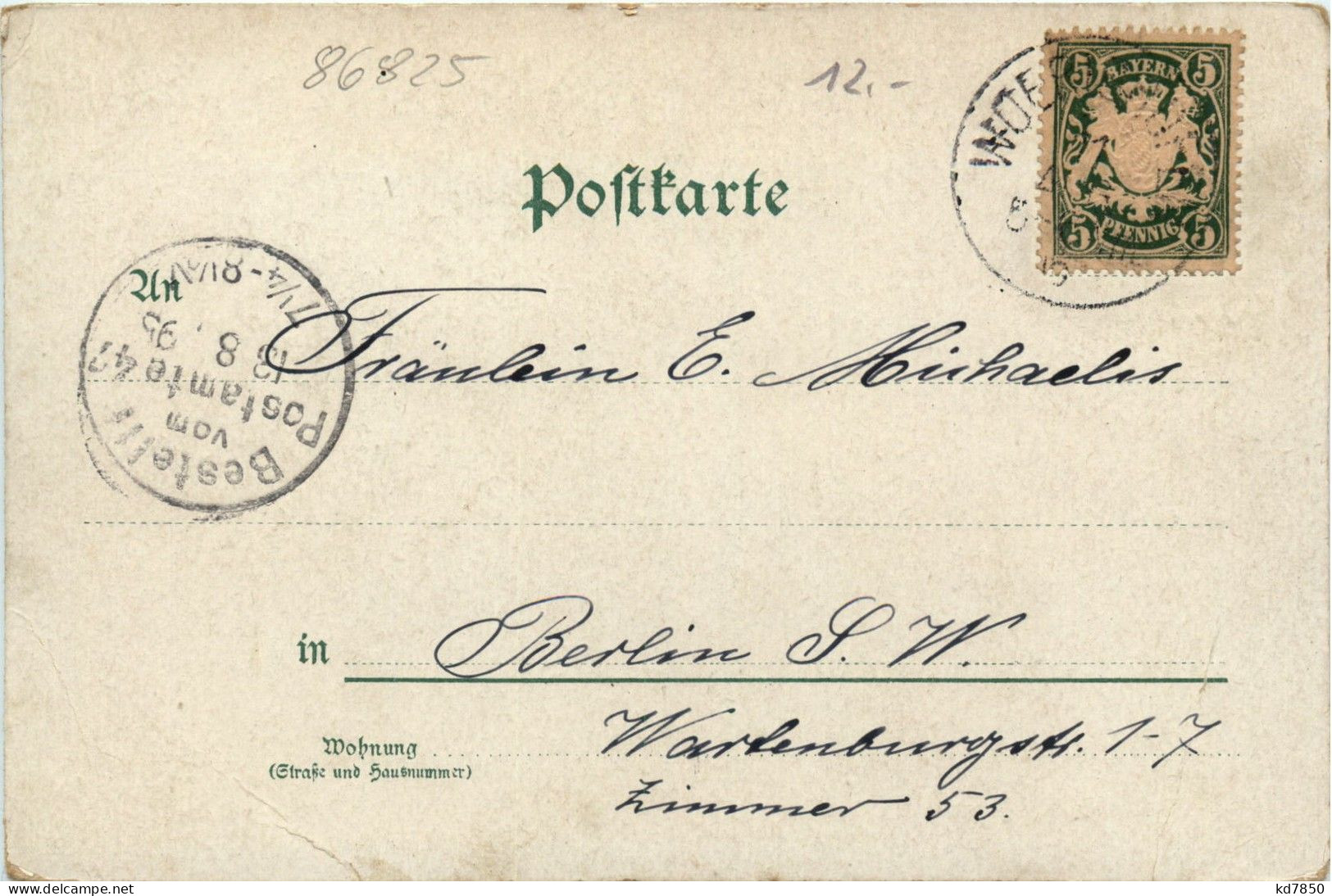 Gruss Aus Woerishofen - Litho 1895 - Bad Wörishofen