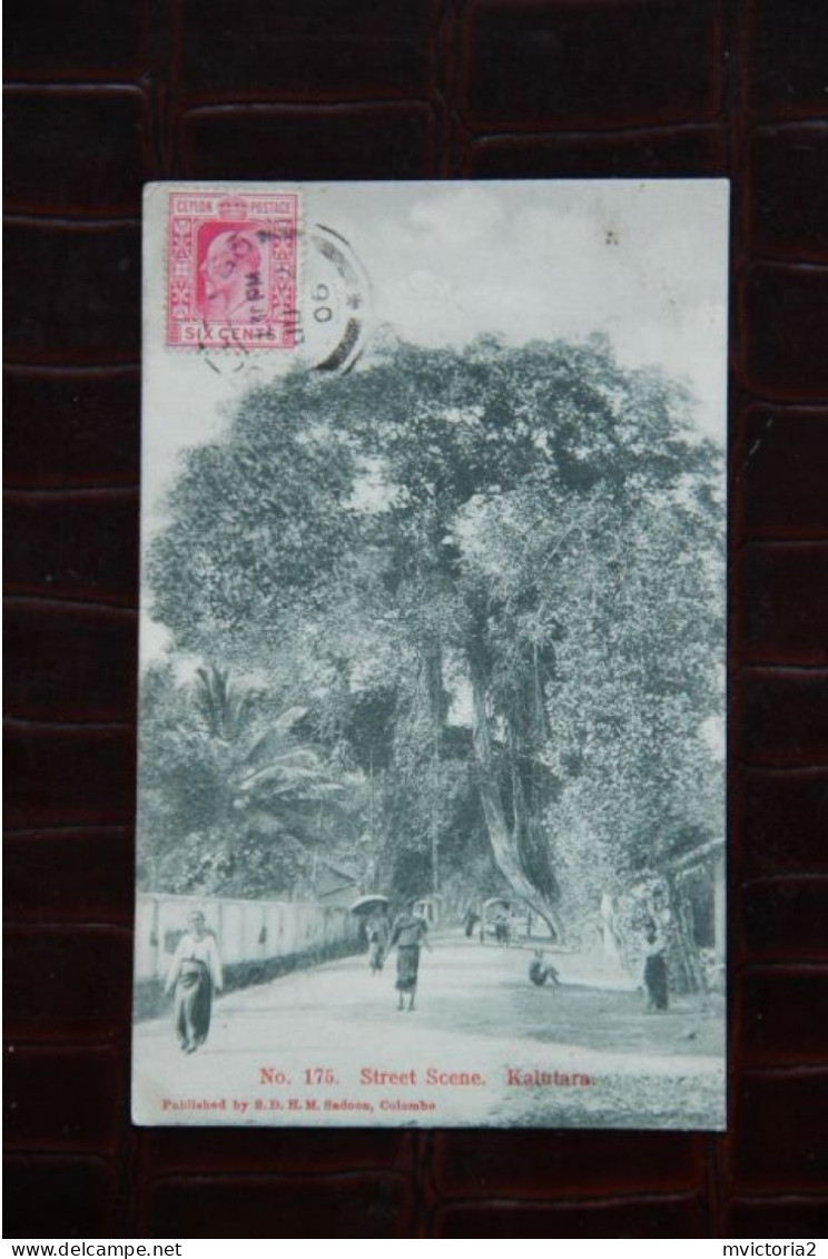 SRI LANKA ( CEYLON ) - KALUTARA : Street Scène - Sri Lanka (Ceylon)