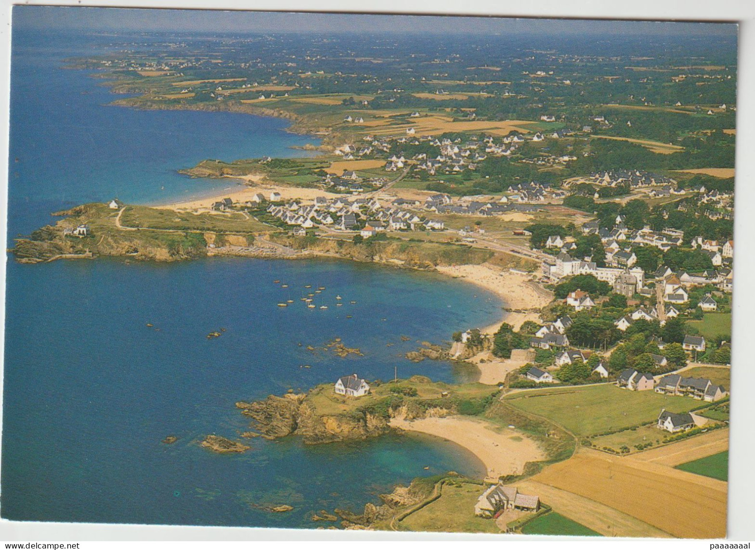 LE POULDU  VUE AERIENNE LES PLAGES - Le Pouldu