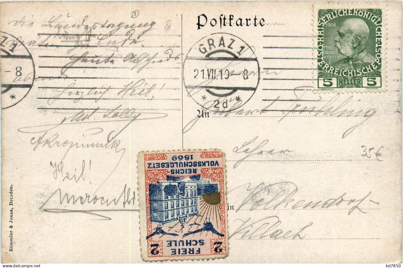 Graz - Lehrerbundestag 1910 - Graz