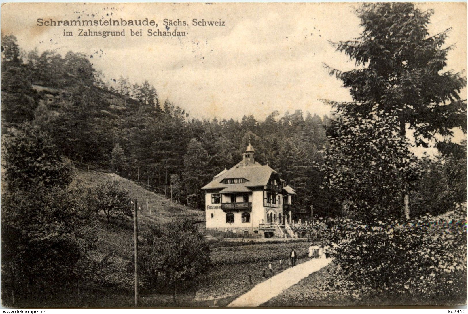 Schrammsteinbaude Im Zahnsgrund Bei Schandau - Bad Schandau