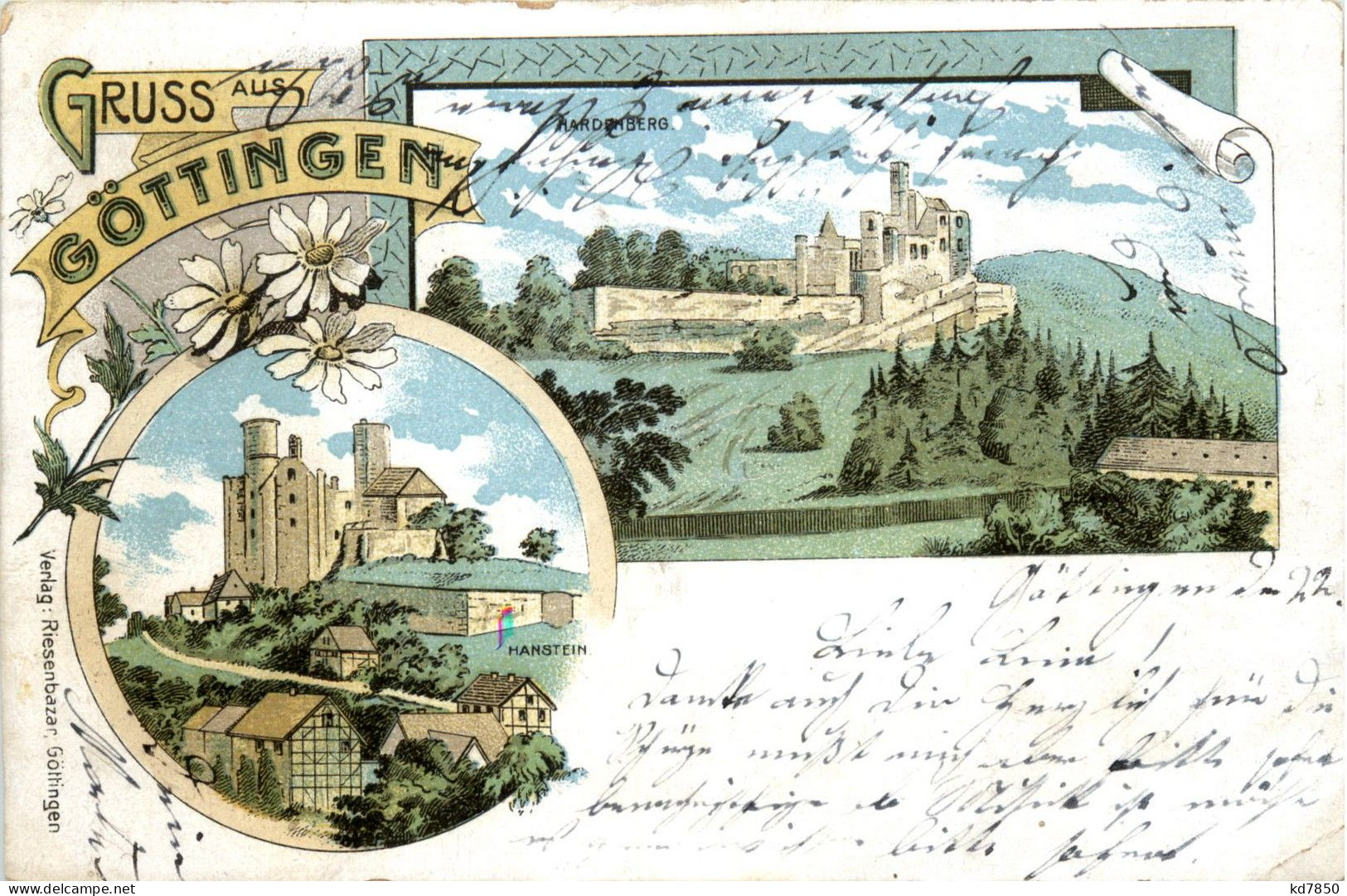 Gruss Aus Göttingen - Litho - Göttingen