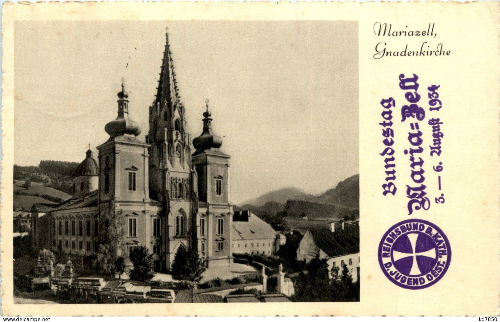 Mariazell - Gnadenkirche - Bundestag 1934 - Mariazell