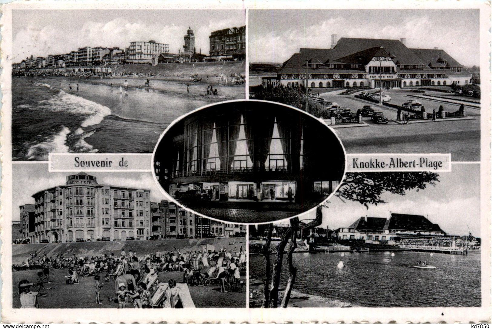 Souvenir De Knokke Albert Plage - Knokke