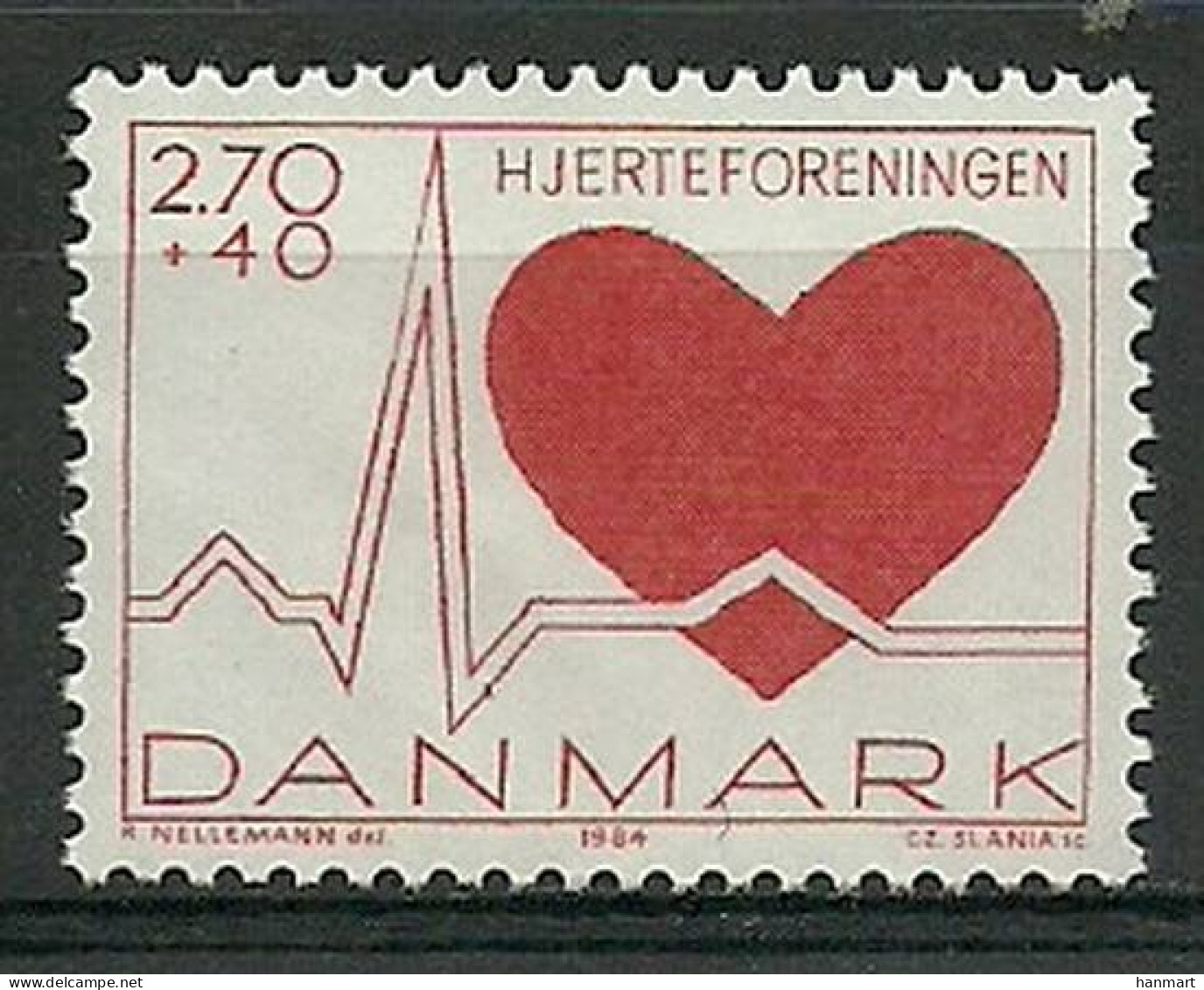 Denmark 1984 Mi 811 MNH  (ZE3 DNM811) - Other