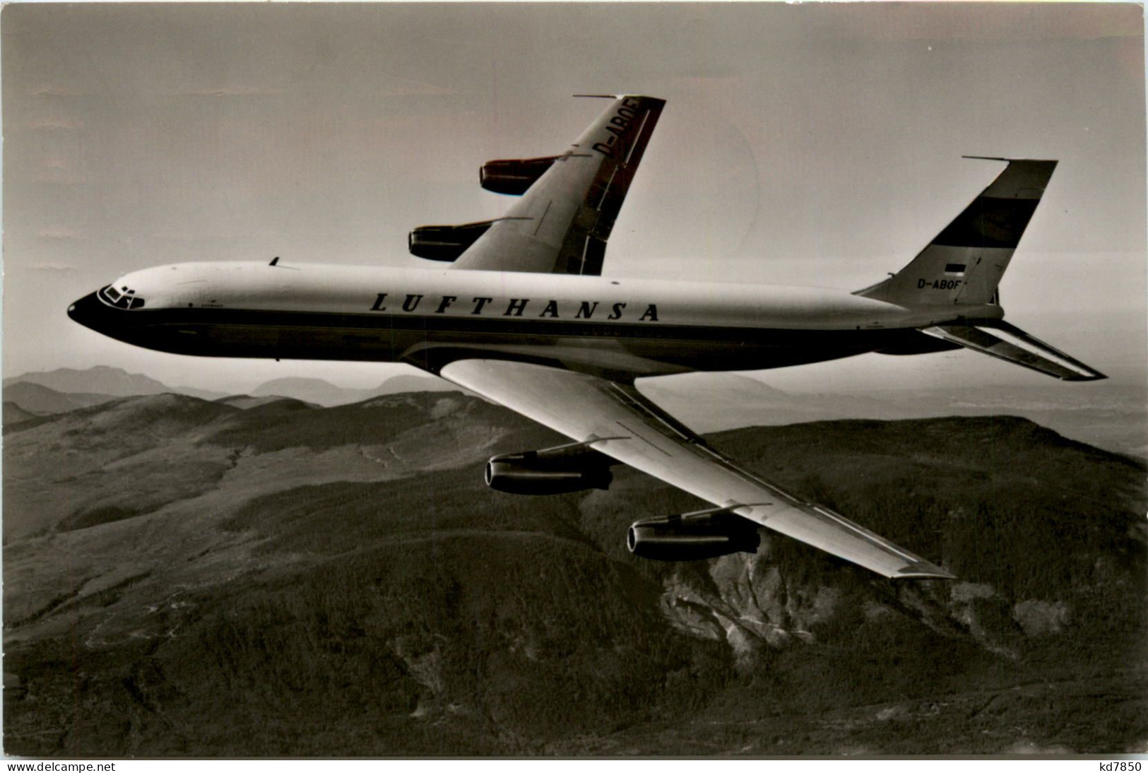 Lufthansa - Boing 707 - 1946-....: Moderne