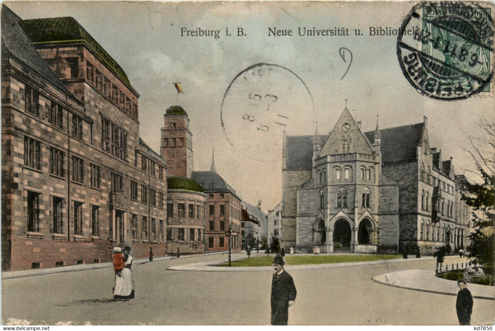 Freiburg I.Br., Neue Universität Und Bibliothek - Freiburg I. Br.