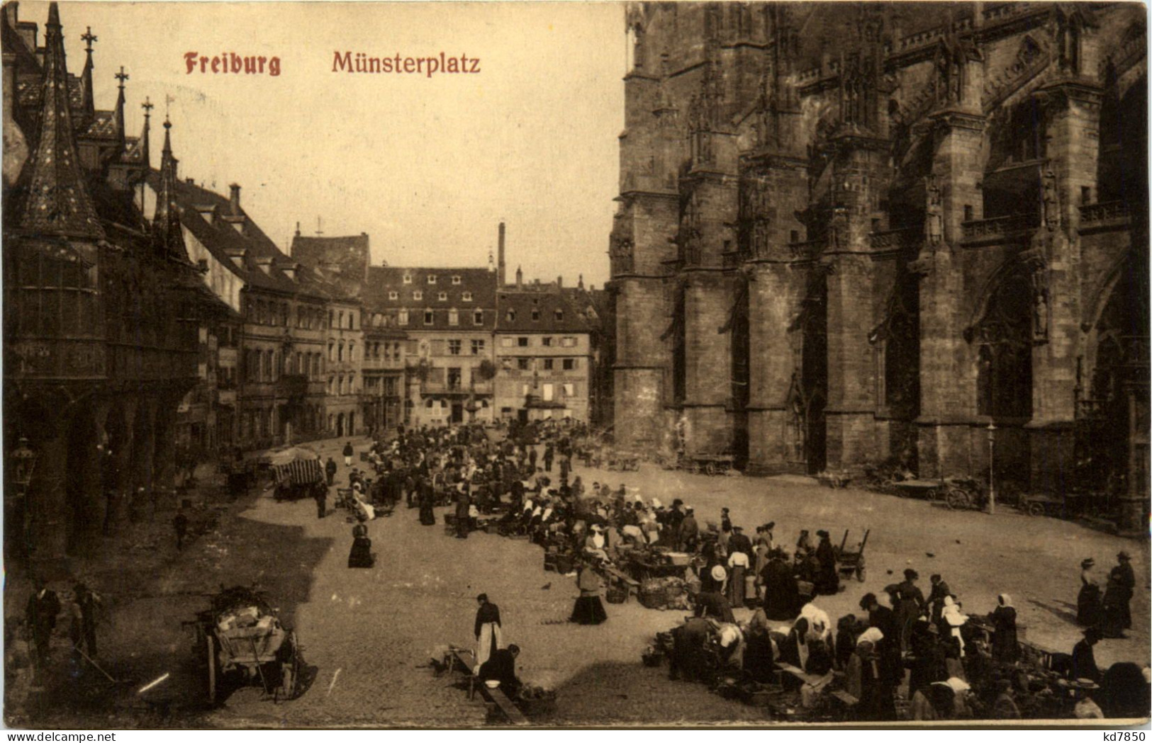 Freiburg I.Br., Münsterplazt - Freiburg I. Br.