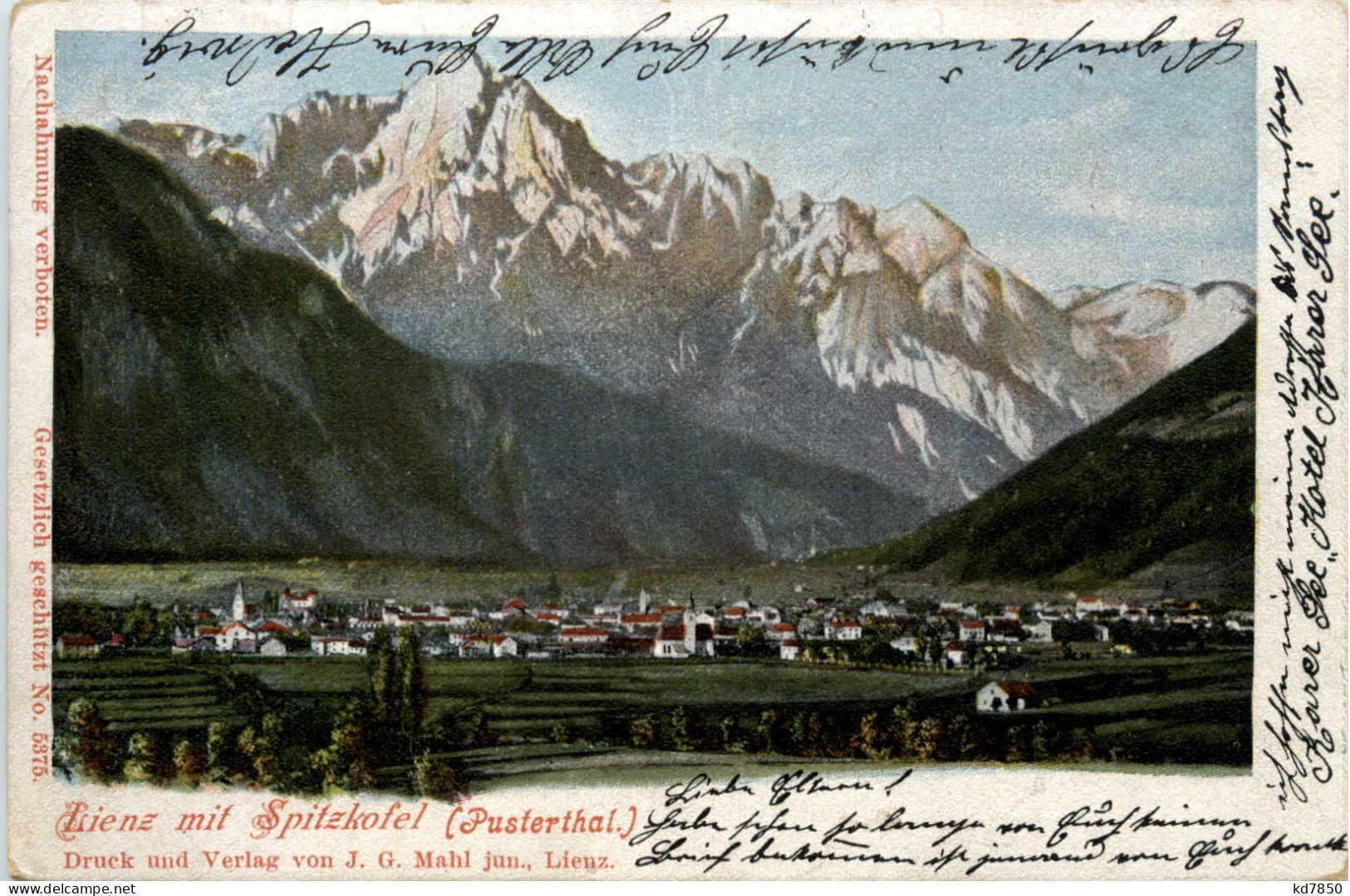 Lienz, Mit Dem Spitzkofel - Lienz