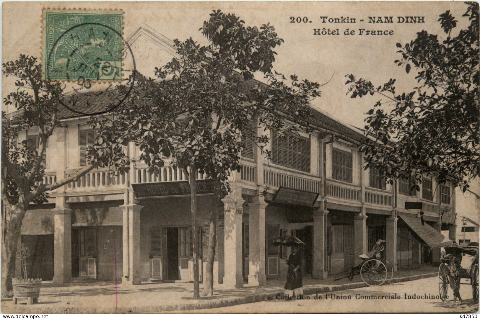 Tonkin - Nam Dinh - Hotel De France - Vietnam