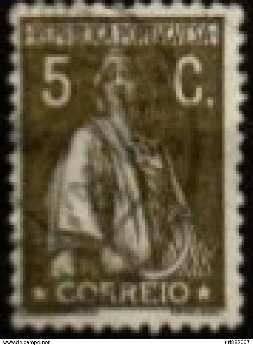 PORTUGAL   -     1923.   Y&T N° 274 Oblitéré.   Cérès. - Usati