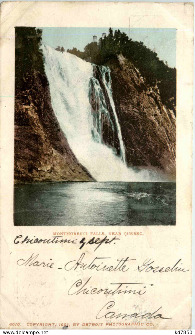 Montmorenci Falls Near Quebec - Altri & Non Classificati