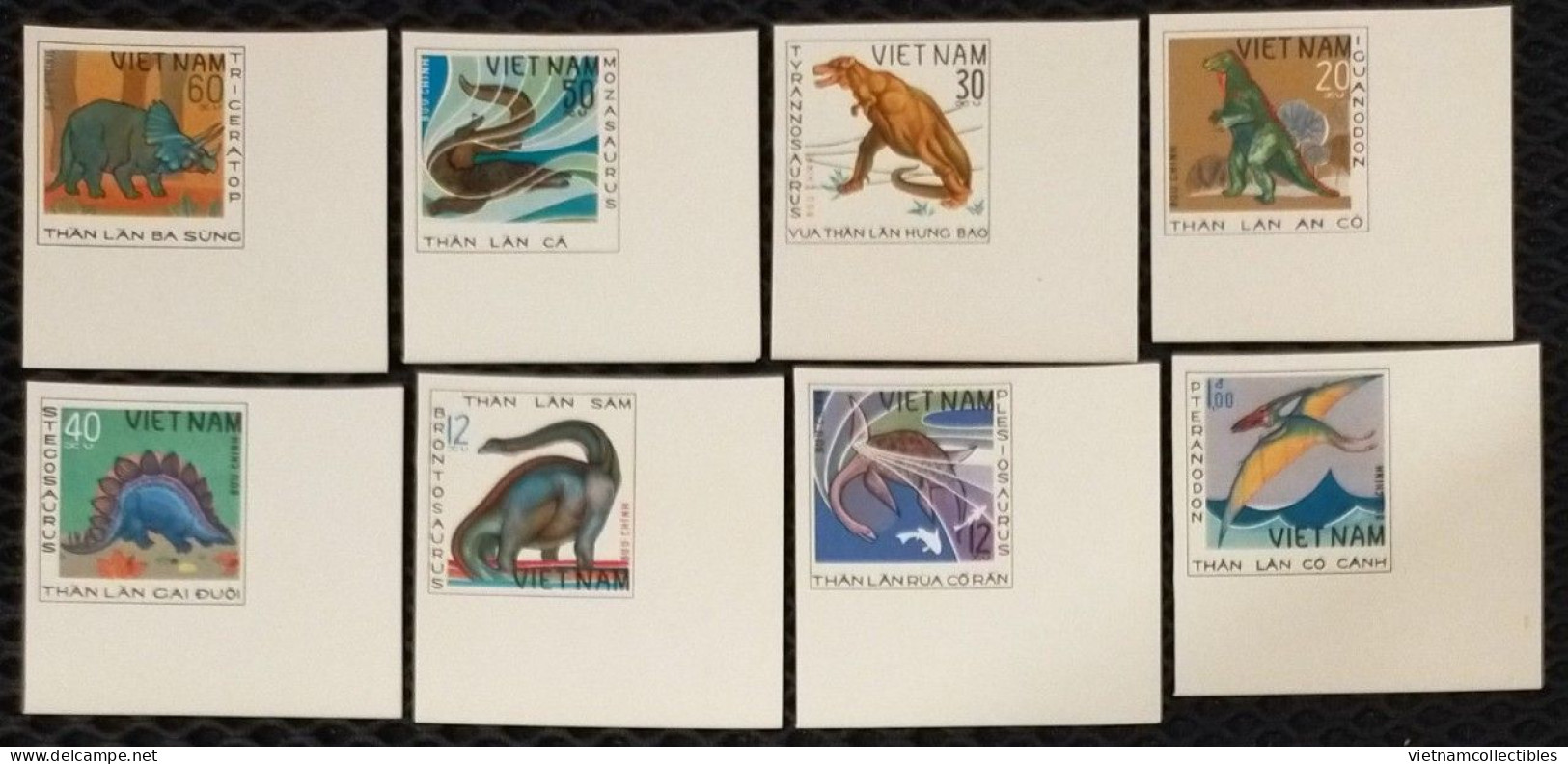 Vietnam Viet Nam MNH Imperf Stamps 1979 : Prehistoric Animals / Fauna / Dinosaur (Ms345) - Viêt-Nam