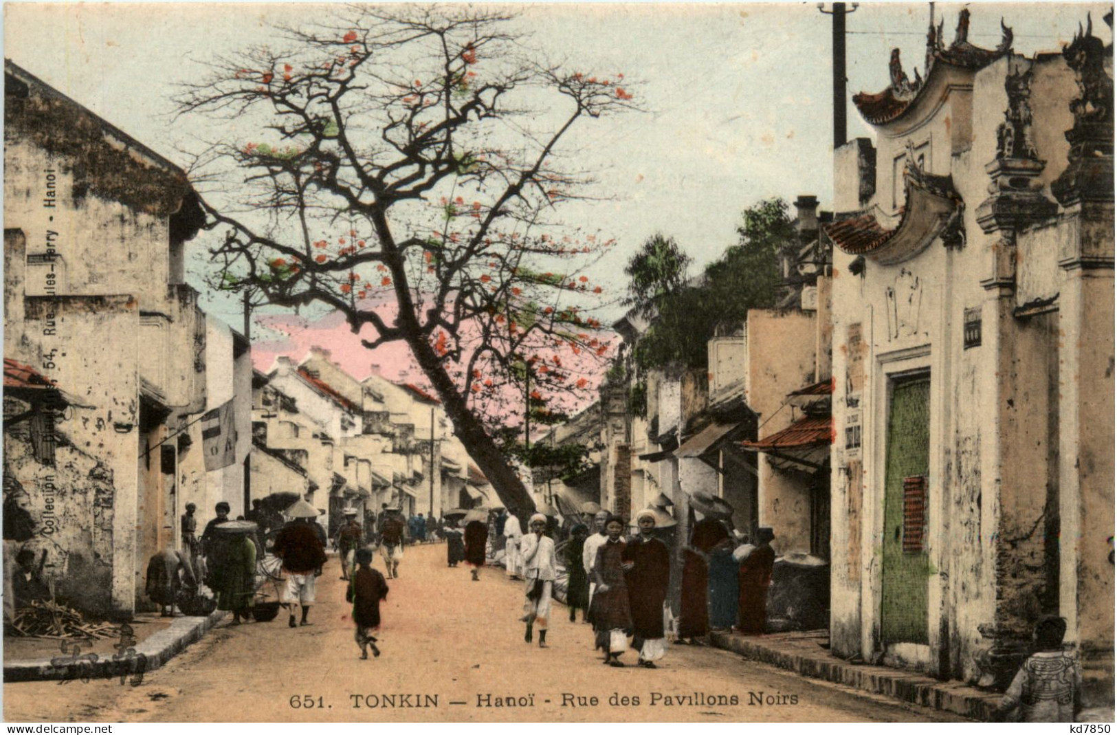 Tonkin - Hanoi - Rue Des Pavillons Noirs - Viêt-Nam