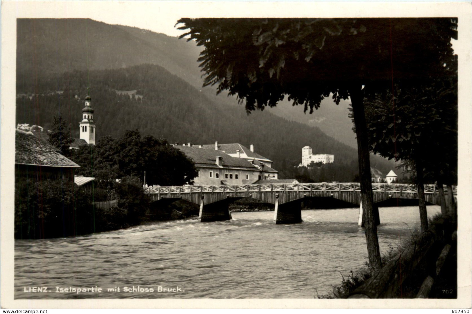 Lienz, Iselspartie Mit Schloss Bruck - Lienz