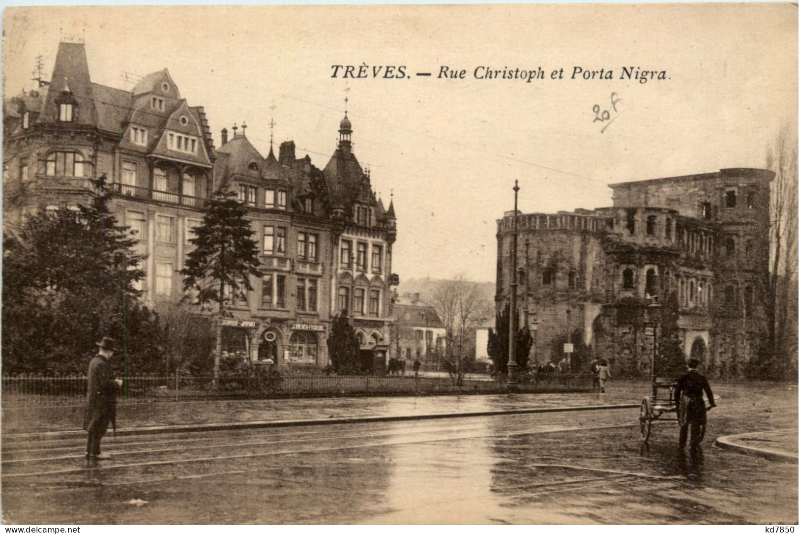 Treves, Rue Christoph Et Porta Nigra - Trier