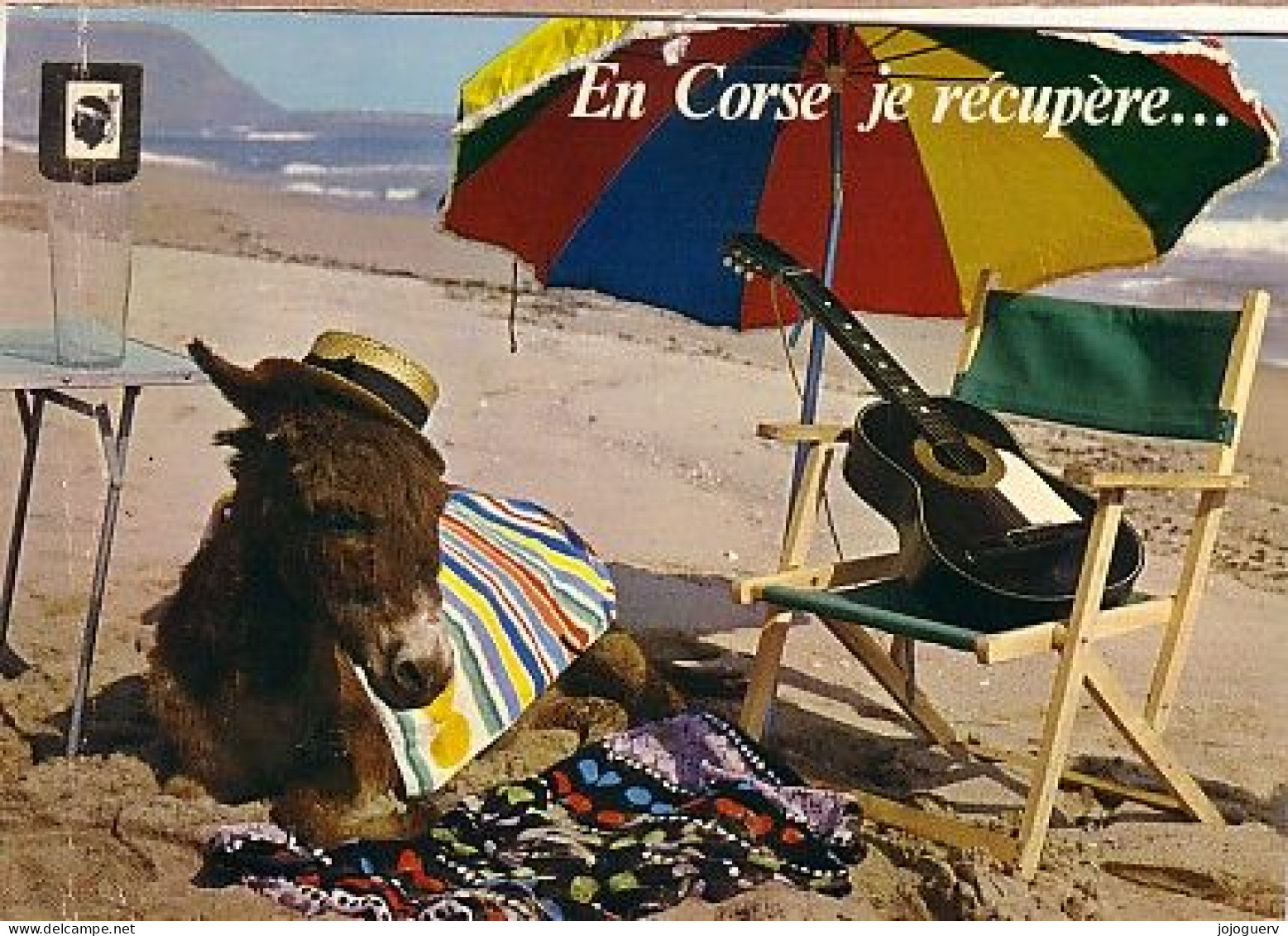 En Corse Je Réupère ; Expédiée De Ota En 1978 ( âne , Guitare - Autres & Non Classés