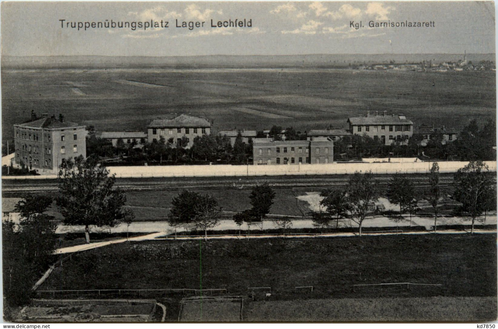 Lager Lechfeld, Kgl. Garnisonlazarett - Augsburg