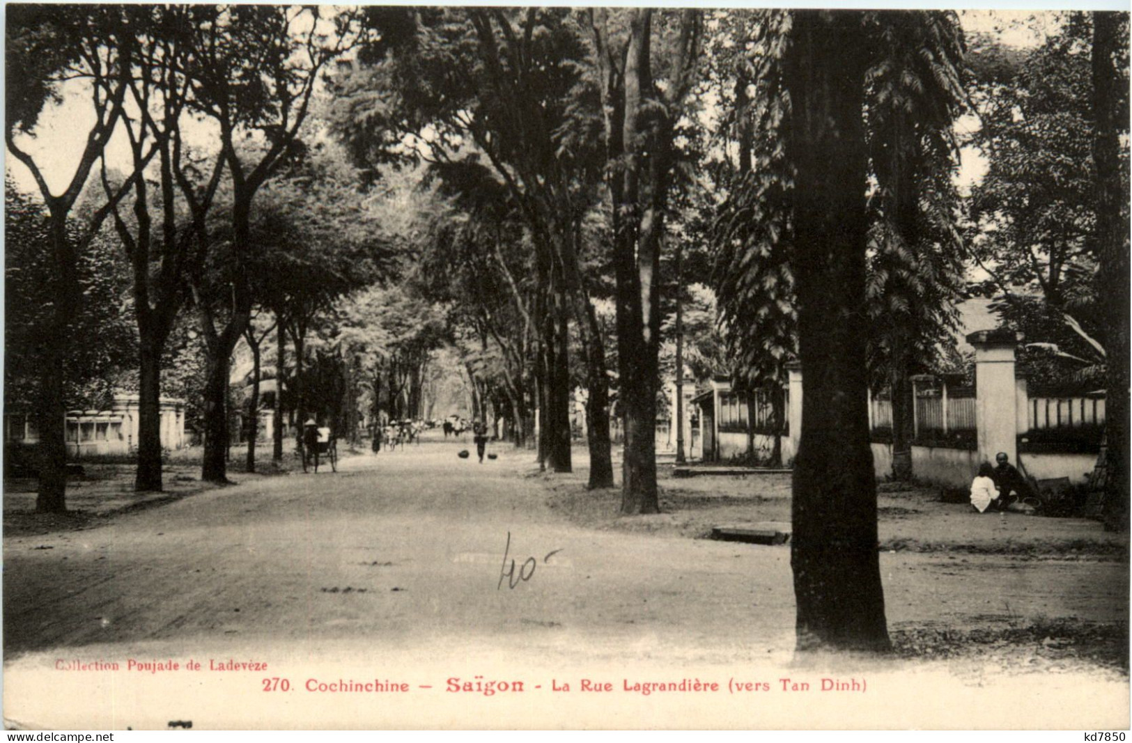 Saigon - La Rue Lagrandiere - Vietnam