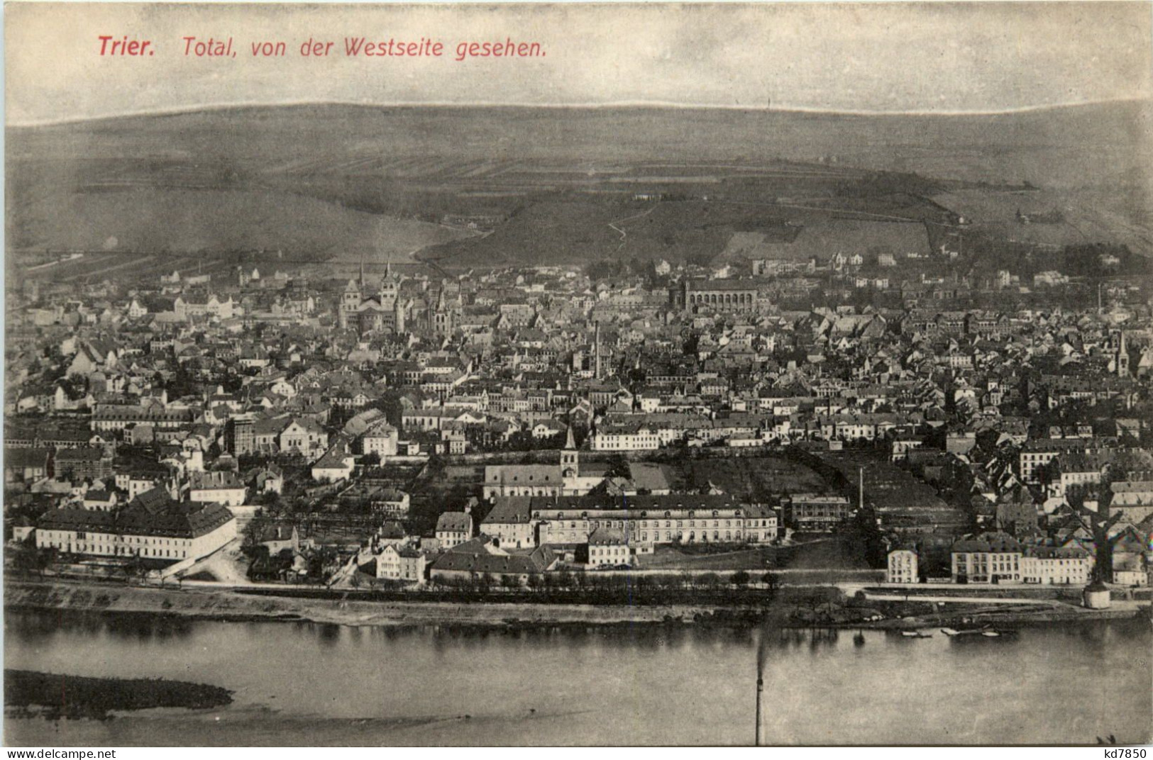 Trier, Total, Von Der Westseite Gesehen - Trier