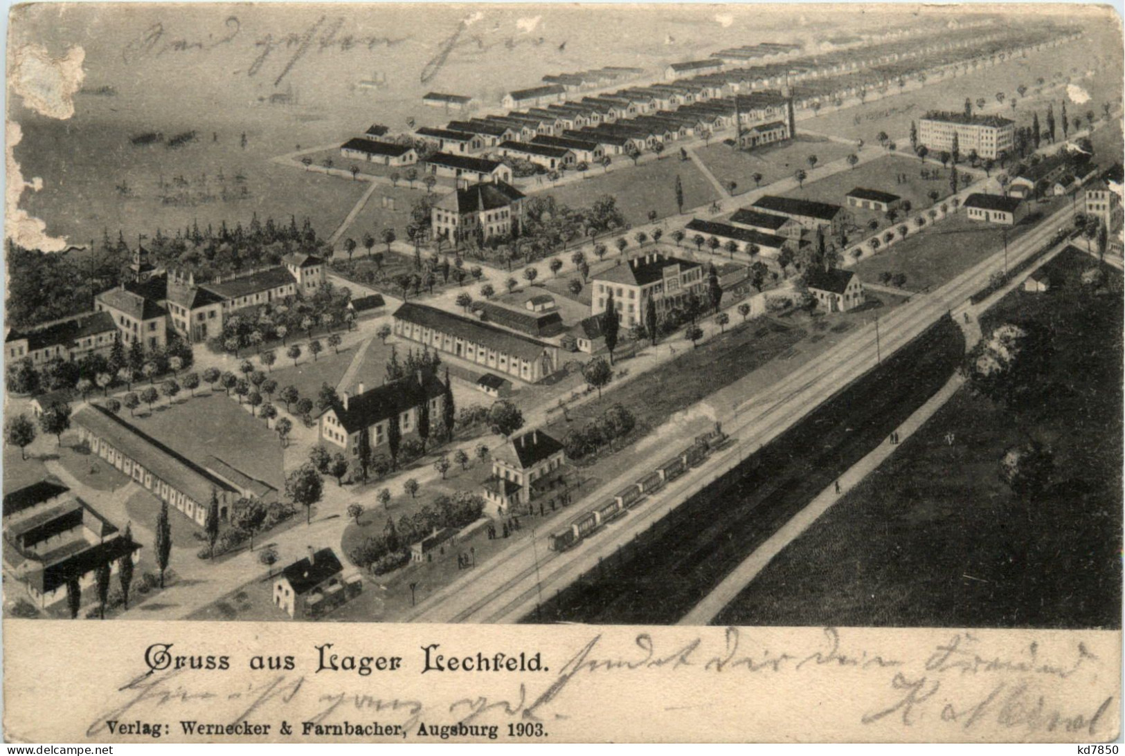 Lager-Lechfeld, Grüsse - Augsburg