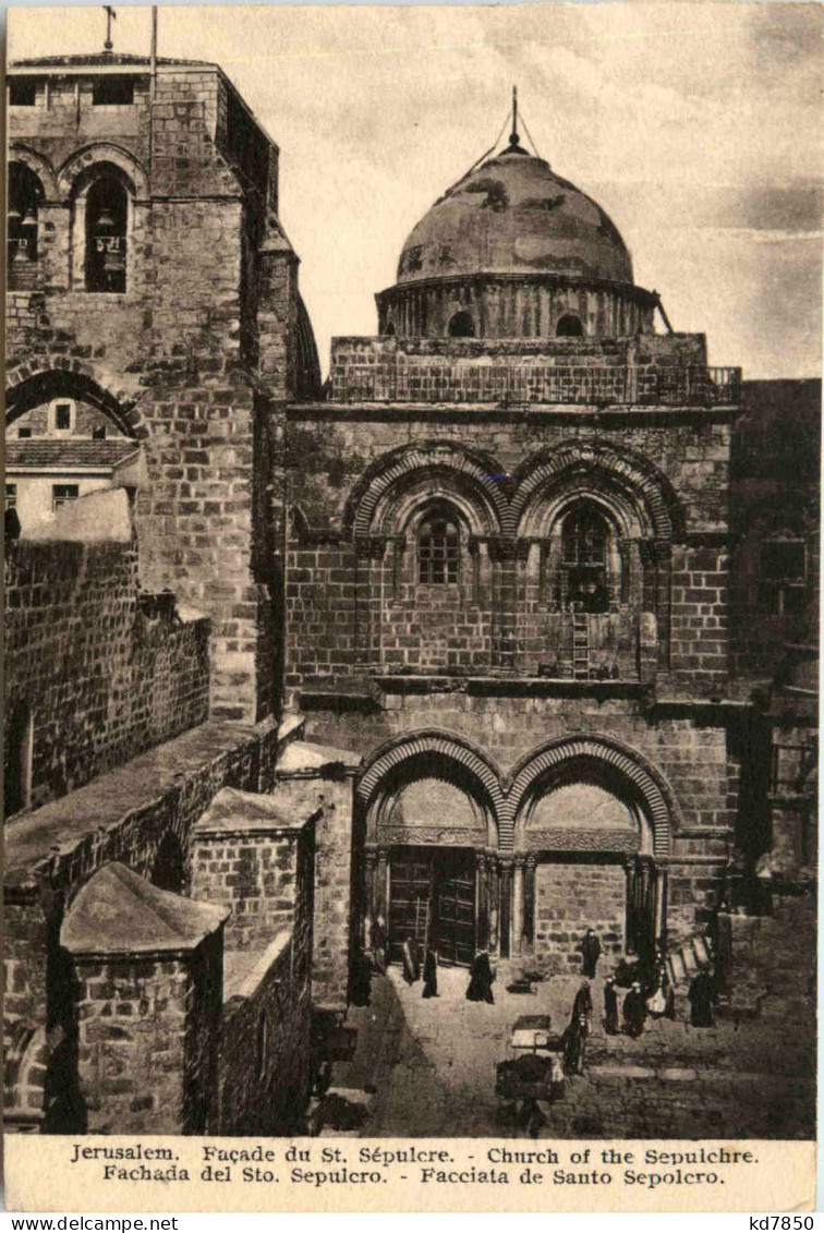 Jerusalem - Church Of The Sepulchre - Israel