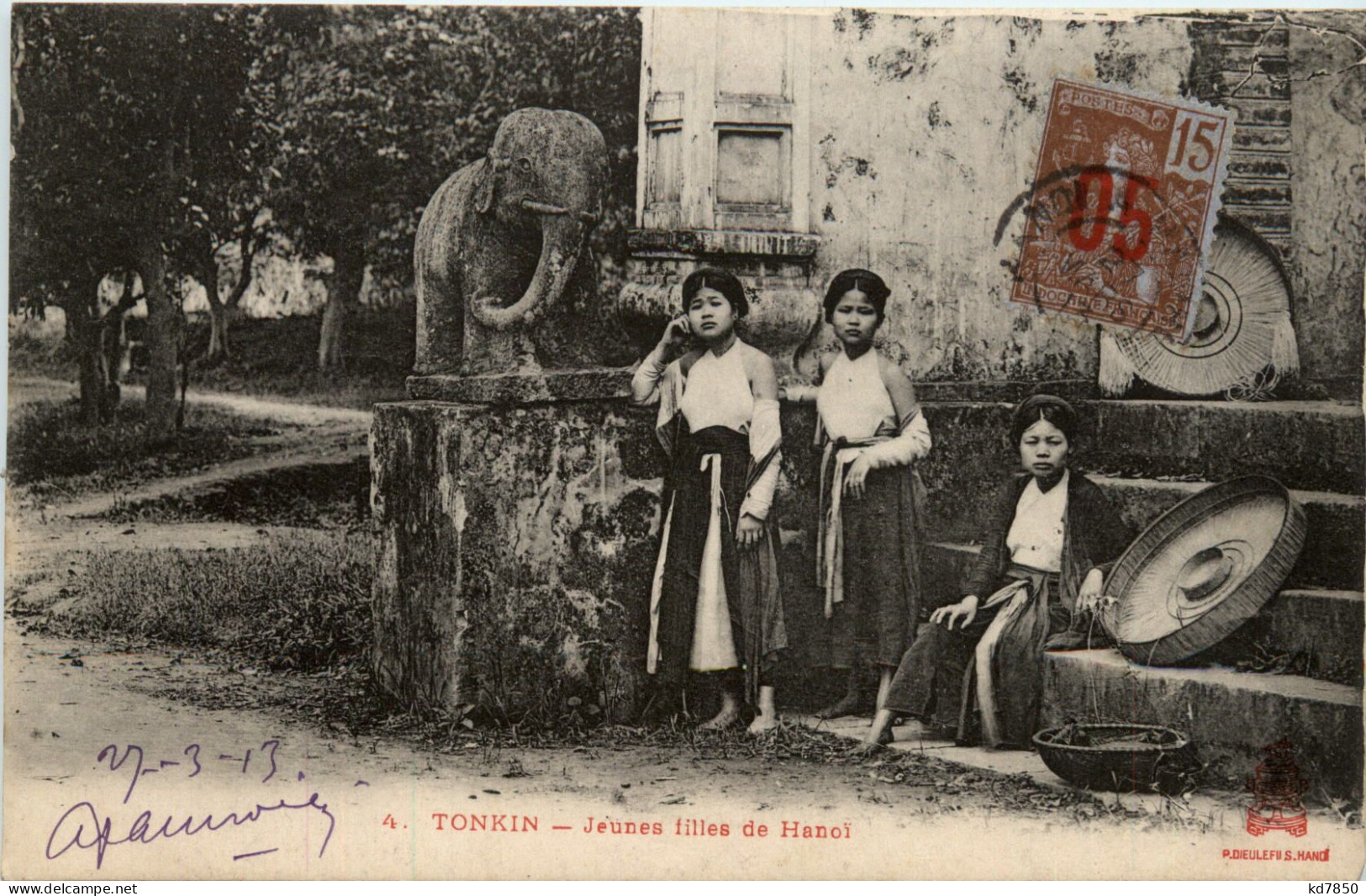 Tonkin - Jeunes Filles De Hanoi - Vietnam