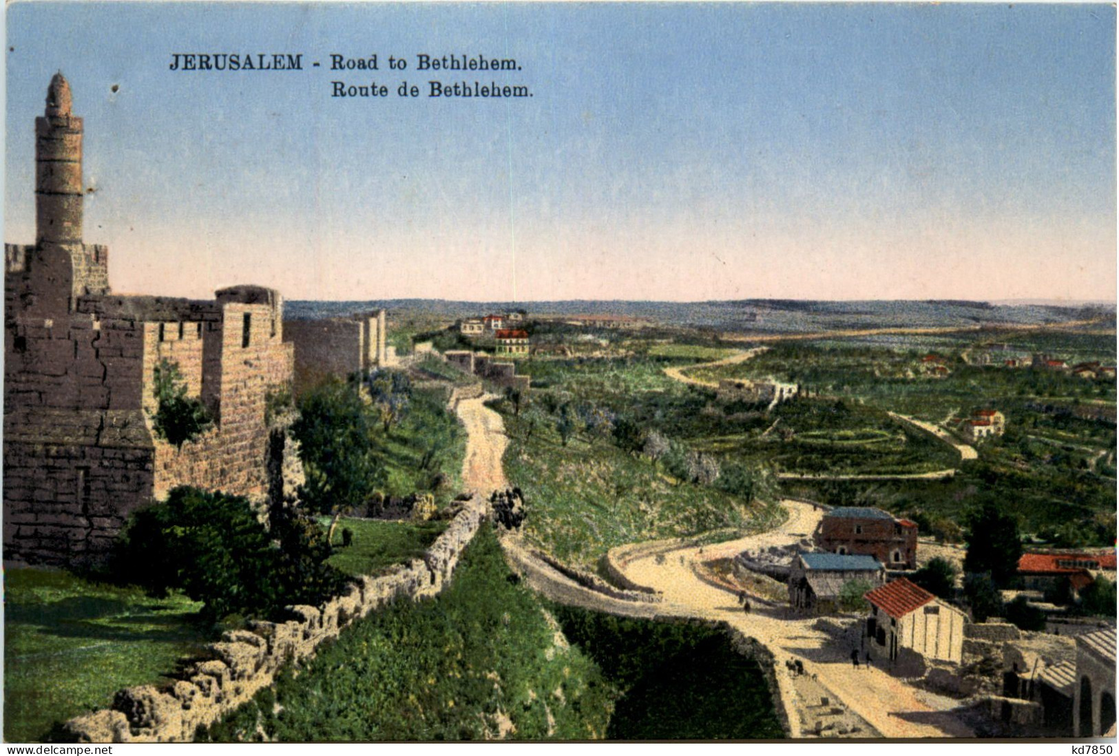 Jerusalem - Road To Bethlehem - Israel