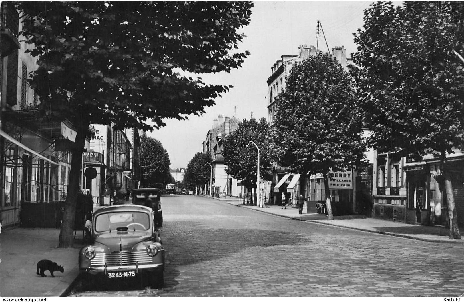 Montrouge * Malakoff * Avenue Pierre Brossolette * Automobile Voiture Ancienne - Montrouge