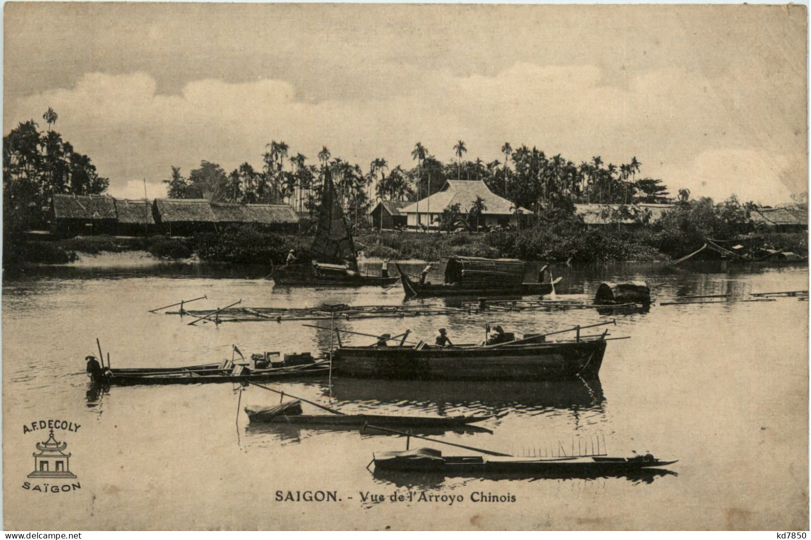 Saigon - Vue De L Arroyo Chinois - Vietnam