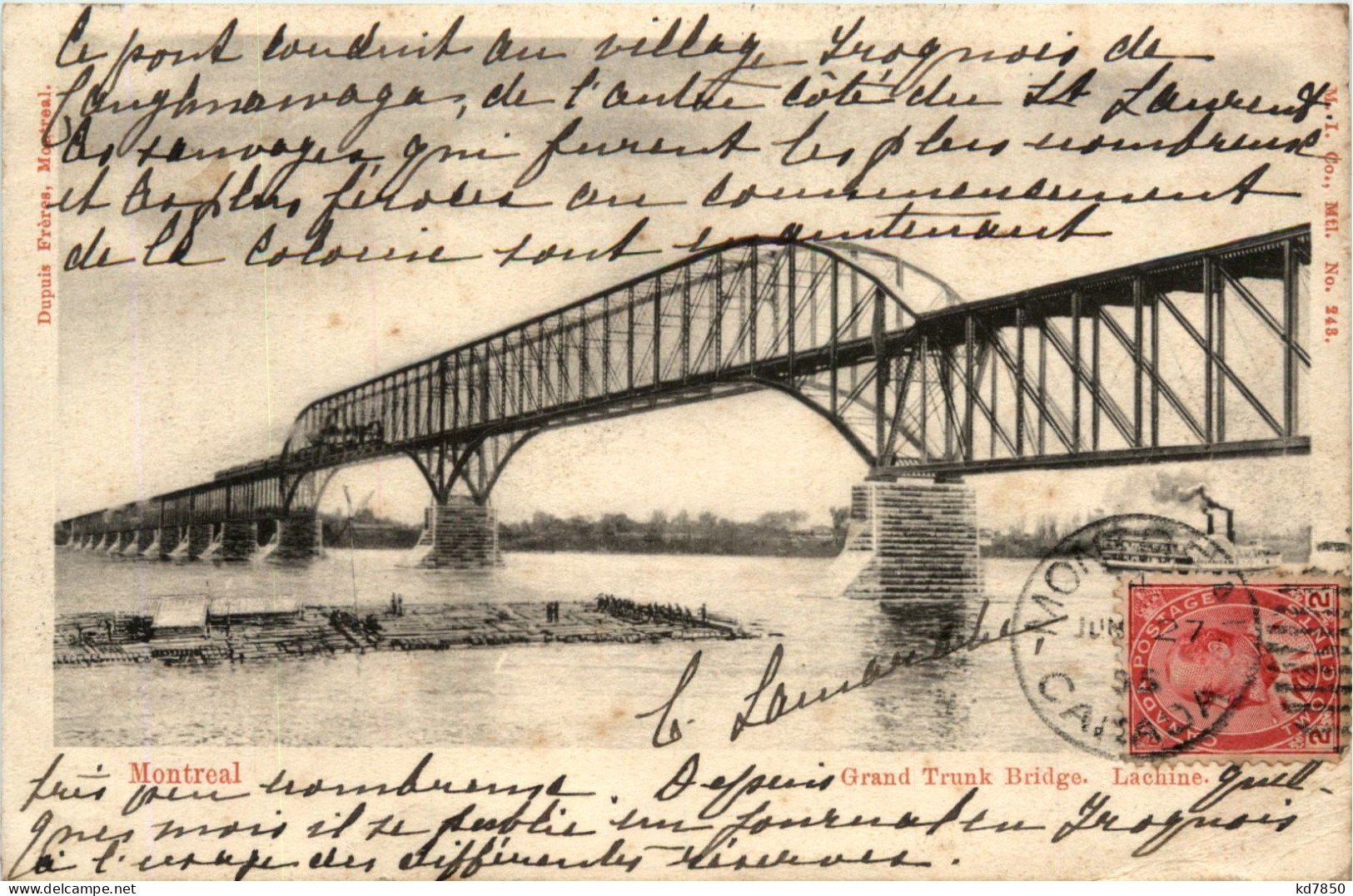 Montreal - Grand Trunk Bridge - Andere & Zonder Classificatie