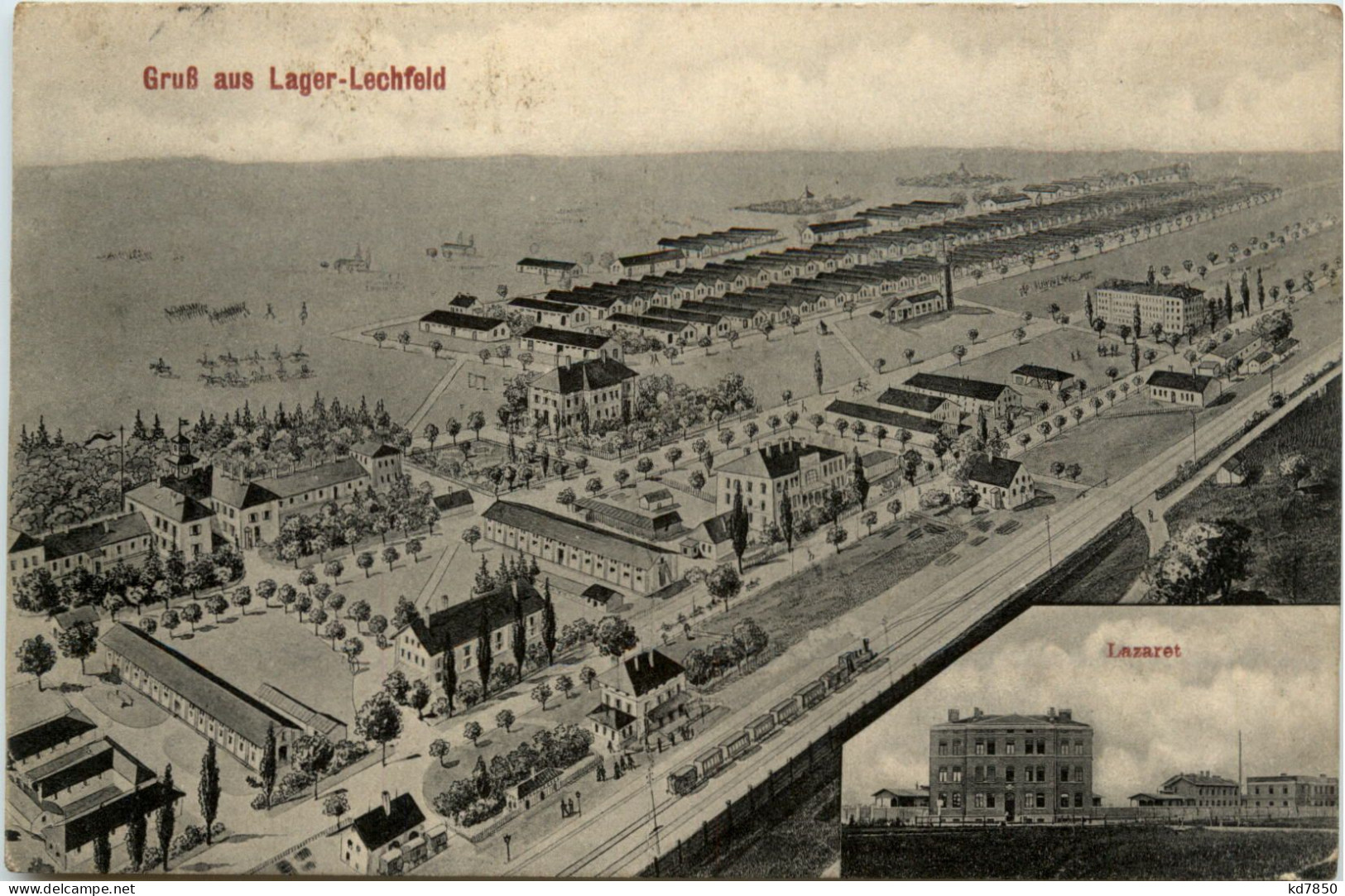 Lager-Lechfeld, Grüsse - Augsburg